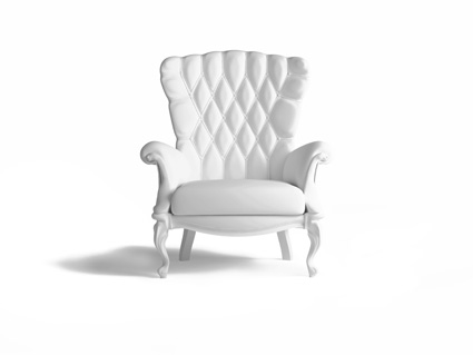 blank  armchair